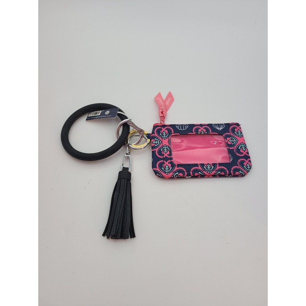 Simply Southern Nautical-themed ID wallet, a Bracelet Keychain and Black Tassel.